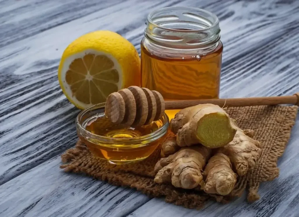 فوائد الزنجبيل مع العسل قبل النوم 