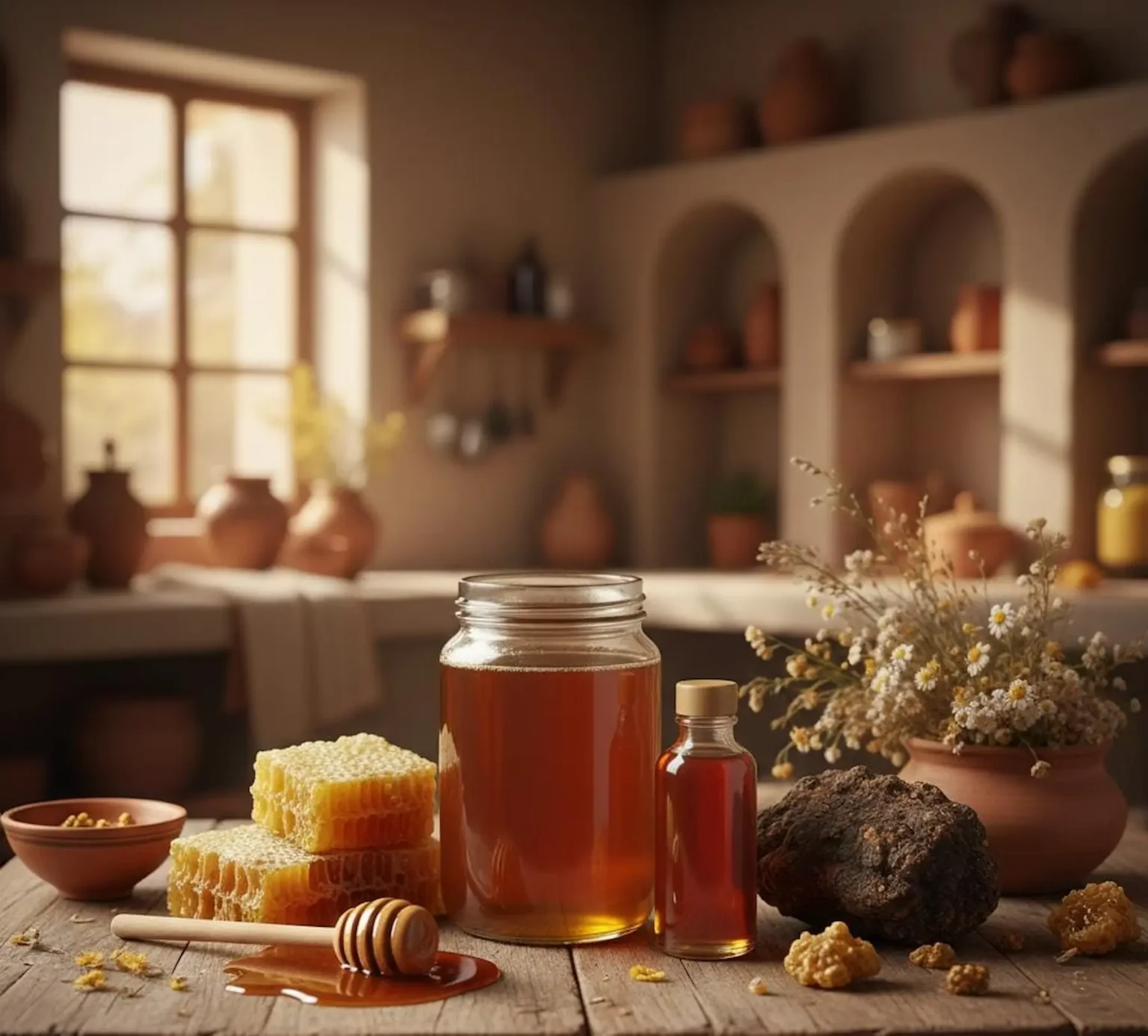 فوائد العكبر للصحة